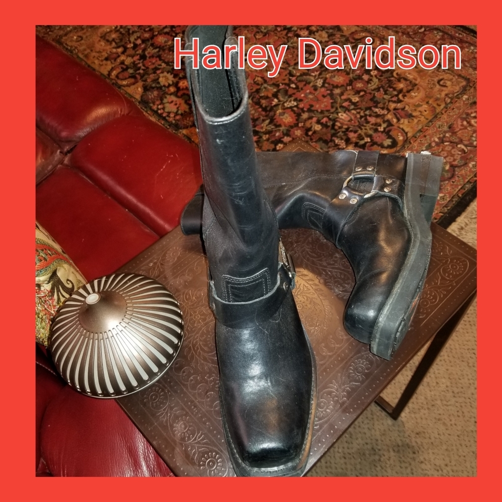 REDUCED! Harley Davidson Boots Men's Size 8-1/2
